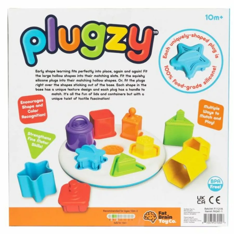 Fat Brain Toy Co - Plugzy Shape Sorter 7 Fat Brain Toy Co - Plugzy Shape Sorter - Image 5