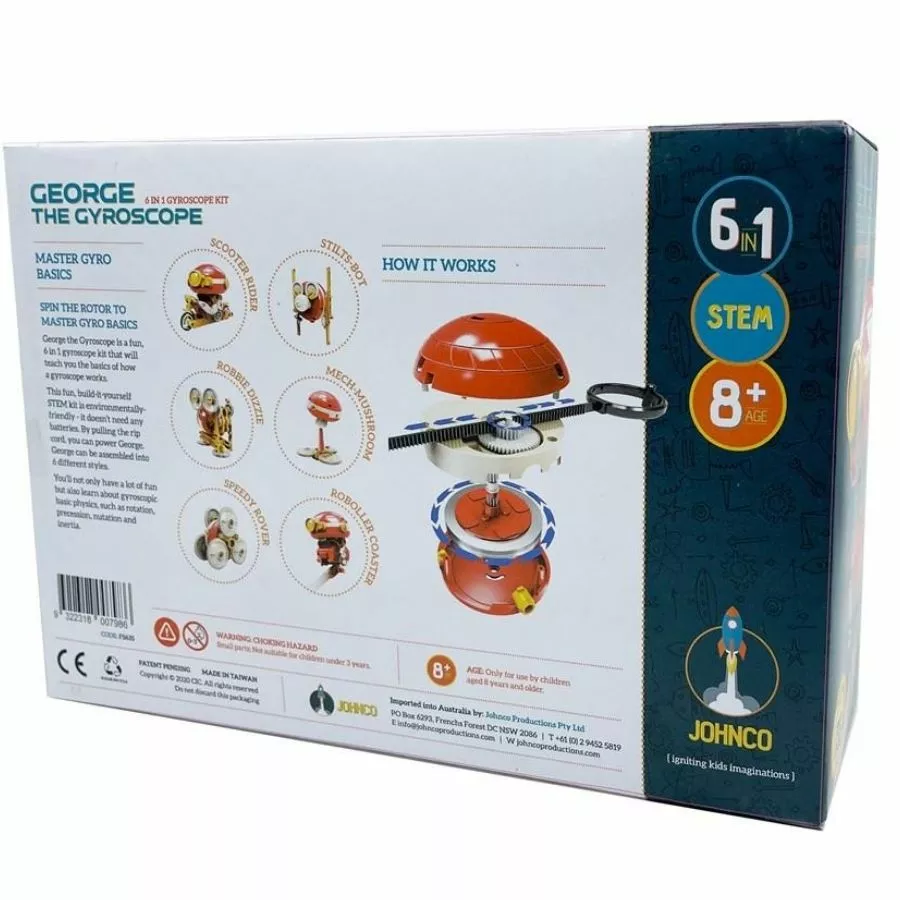 Johnco - George The 6 In 1 Gyroscope Kit 4 Johnco - George The 6 In 1 Gyroscope Kit - Image 2
