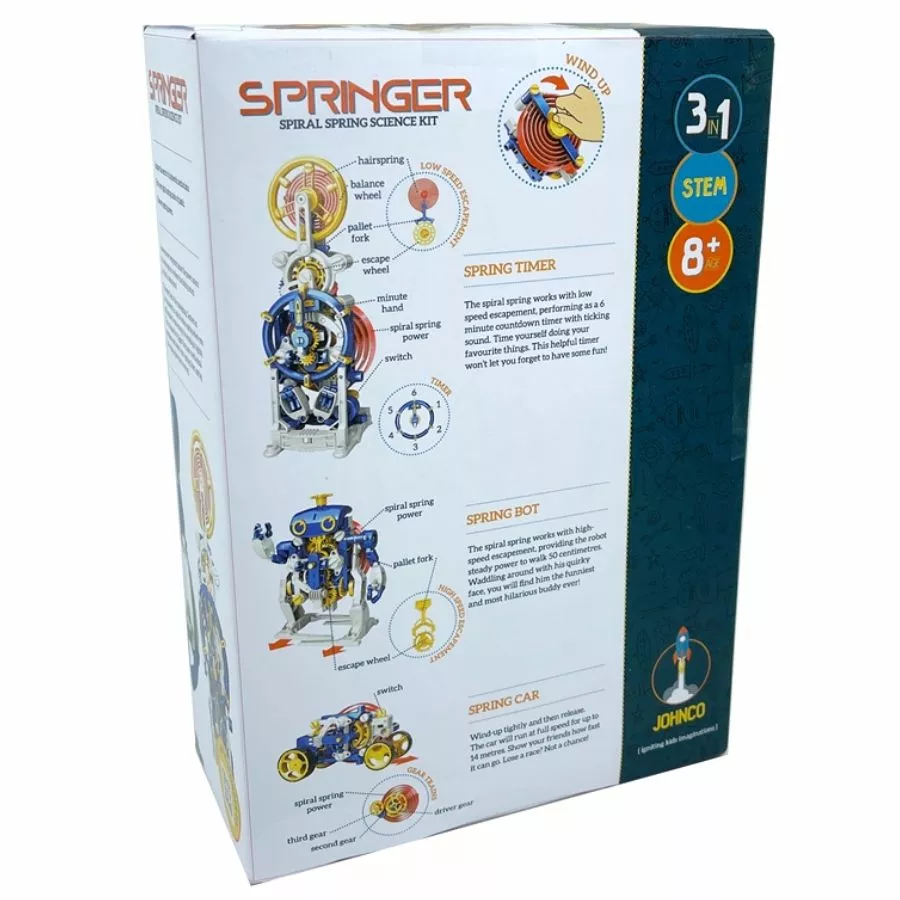 Johnco - Springer Spiral Spring Science Kit 4 Johnco - Springer Spiral Spring Science Kit - Image 2