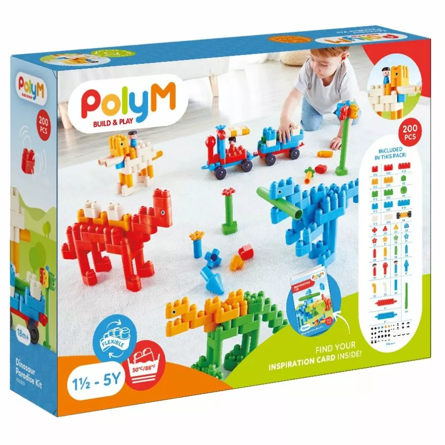 Poly M PolyM - Dinosaur Paradise Kit 5 Poly M PolyM - Dinosaur Paradise Kit - Image 3