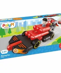 Poly M PolyM - Build And Play: Racing Car Kit