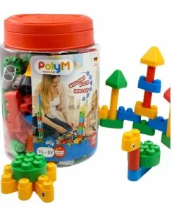 Poly M PolyM - Build And Play: Experience Set 128 Pieces