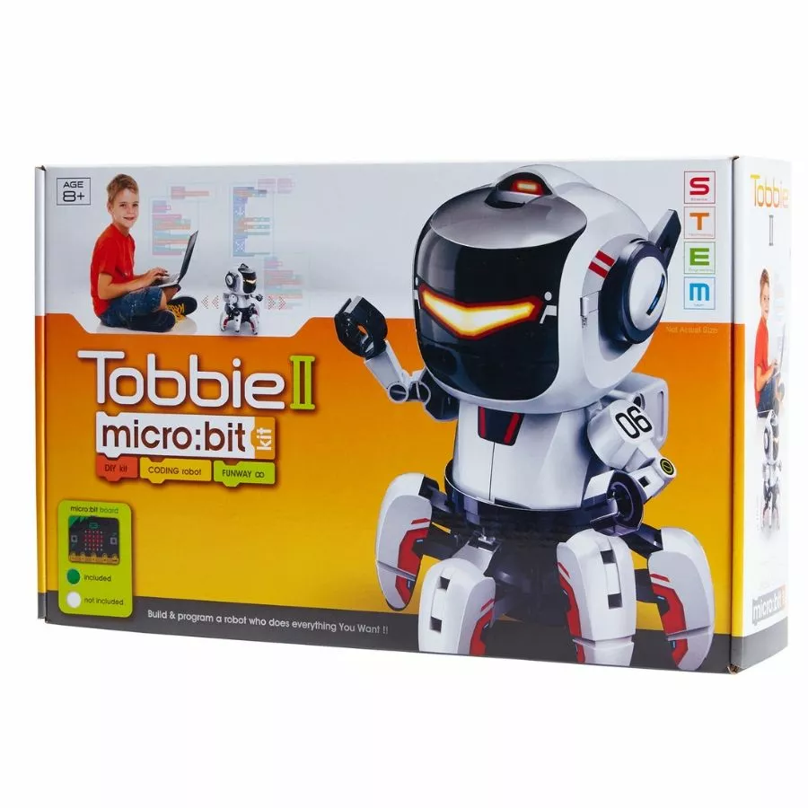 CIC - Tobbie II Coding Robot (micro:bit Included In Kit) 3 CIC - Tobbie II Coding Robot (micro:bit Included In Kit)