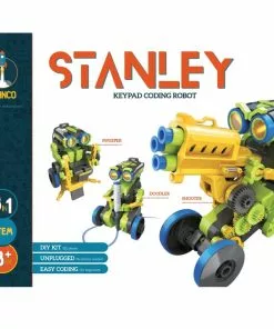 JOHNCO - Stanley: 3-In-1 Keypad Coding Robot