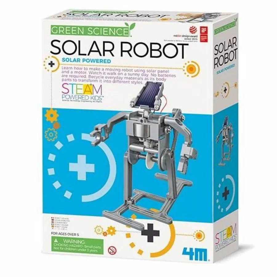 4M - Green Science Eco Engineering Solar Powered Robot 3 4M - Green Science Eco Engineering Solar Powered Robot