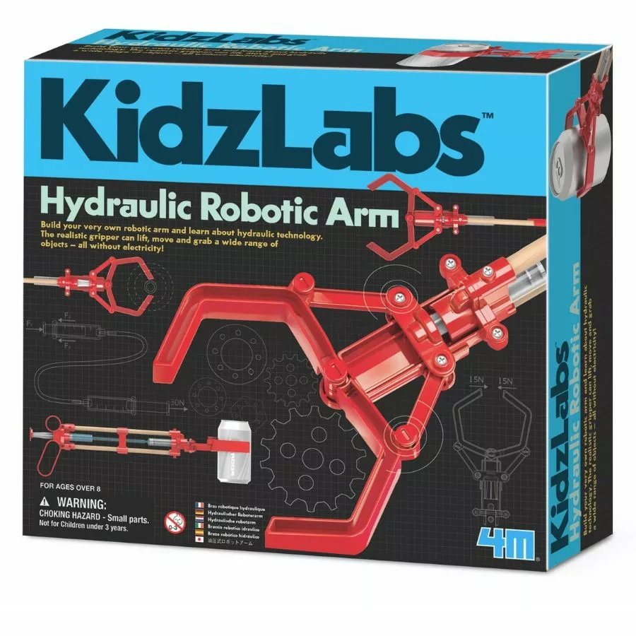 4M - KidzLabs: Hydraulic Robotic Arm 3 4M - KidzLabs: Hydraulic Robotic Arm