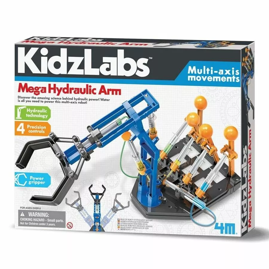 4M - KidzLabs Mega Hydraulic Robot Arm 3 4M - KidzLabs Mega Hydraulic Robot Arm