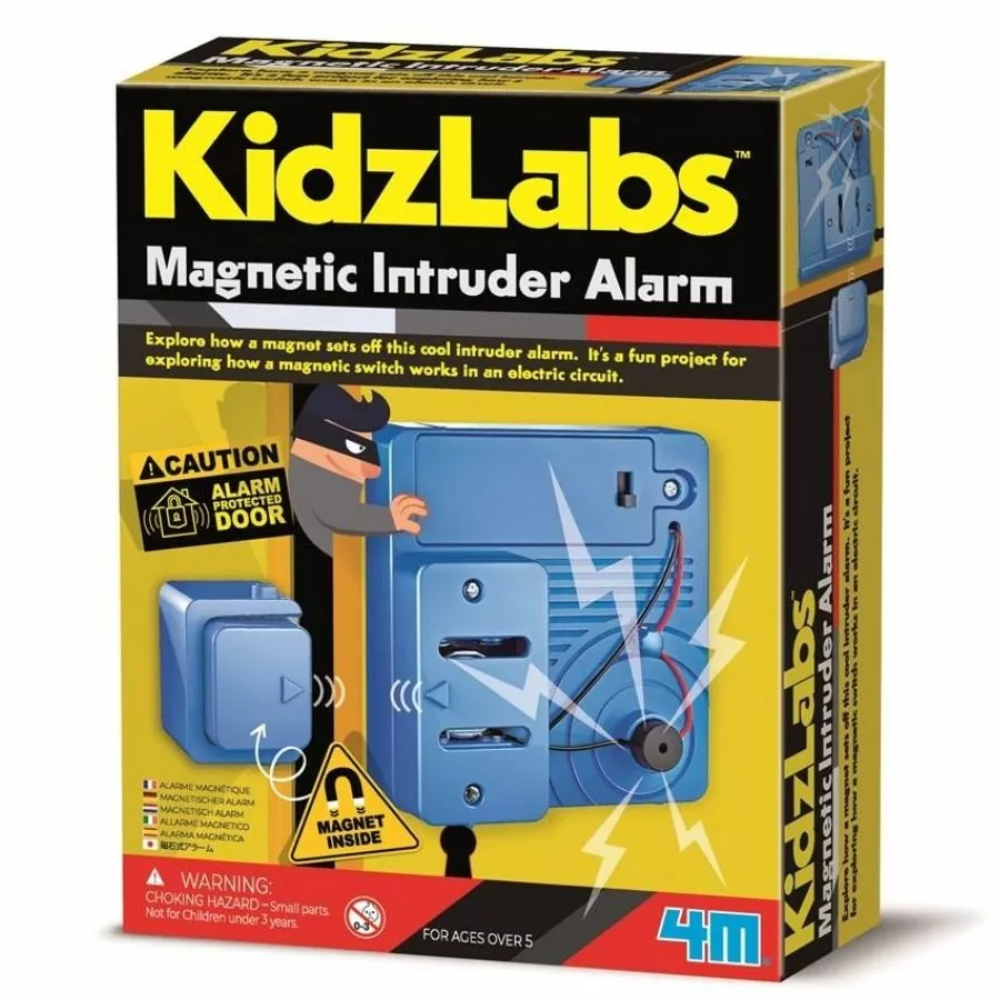 4M - KidzLabs: Magnetic Intruder Alarm 3 4M - KidzLabs: Magnetic Intruder Alarm
