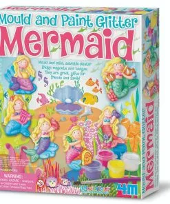 4M - Mould And Paint: Glitter Mermaid Craft Kit