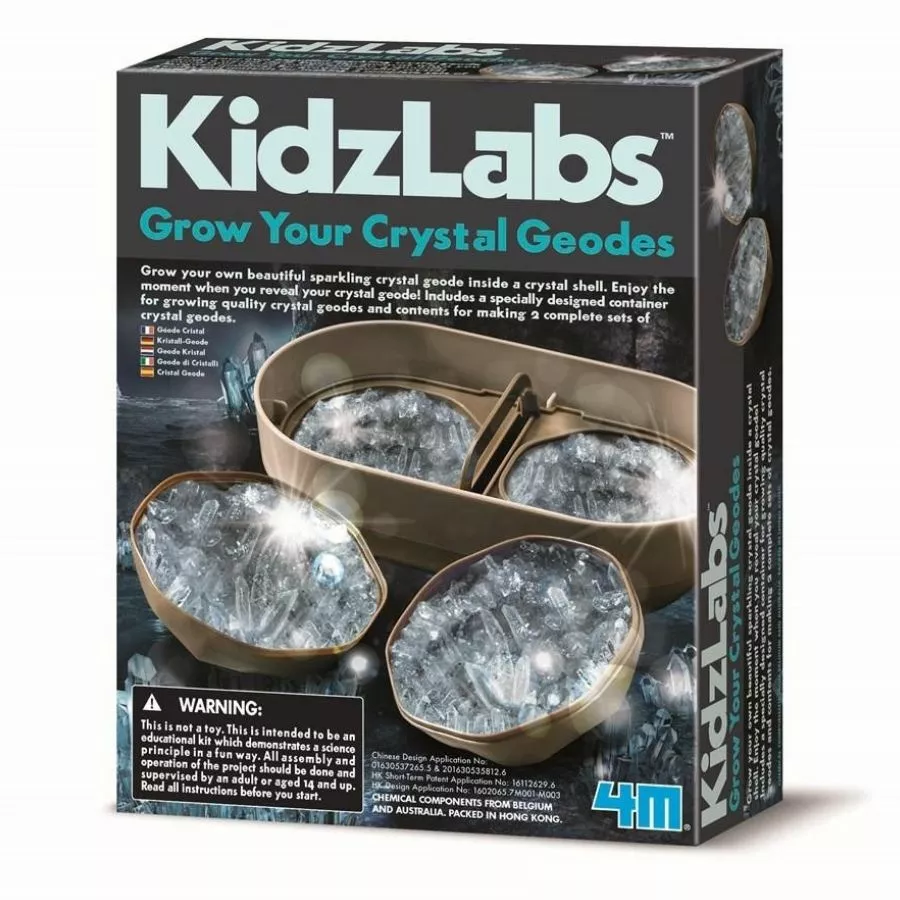 4M - KidzLabs Crystal Geode Crystal Growing Kit 3 4M - KidzLabs Crystal Geode Crystal Growing Kit