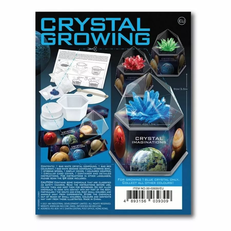 4M Toys - Crystal Growing Kit Space Gem Blue 5 4M Toys - Crystal Growing Kit Space Gem Blue - Image 3