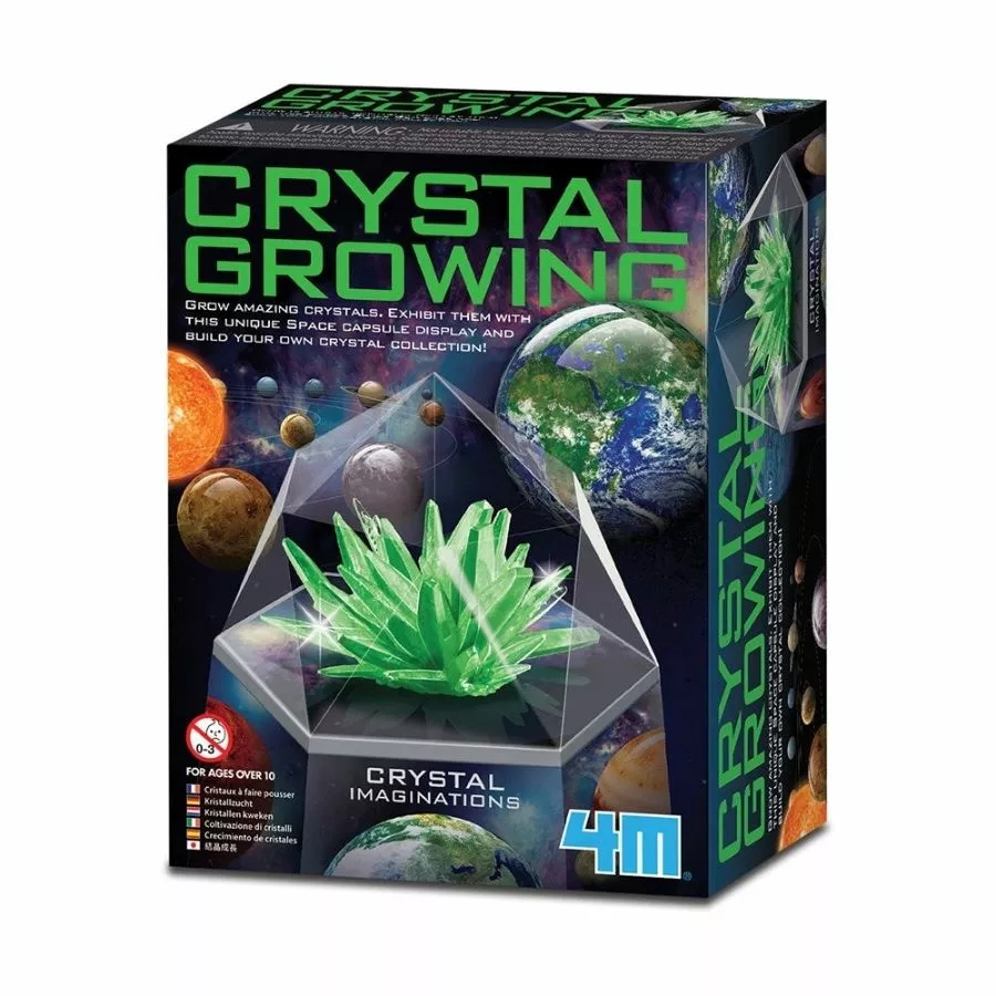 4M Toys - Crystal Growing Kit Space Gem Green 3 4M Toys - Crystal Growing Kit Space Gem Green