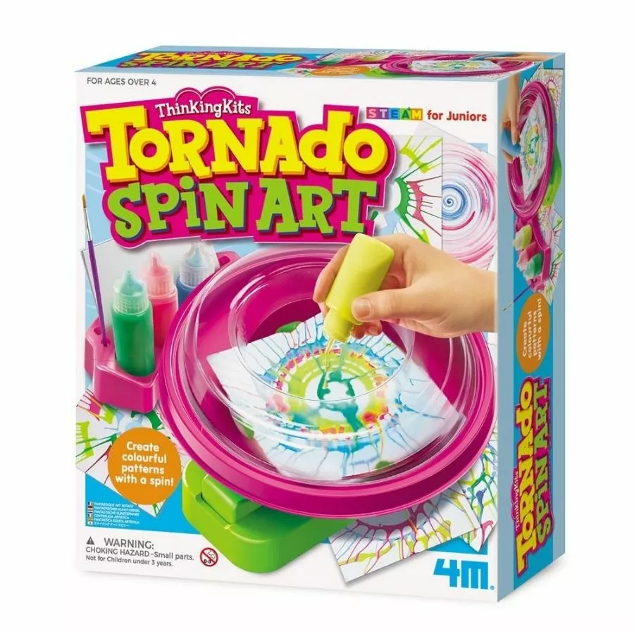 4M - ThinkingKits Tornado Spin Art Craft Kit 3 4M - ThinkingKits Tornado Spin Art Craft Kit