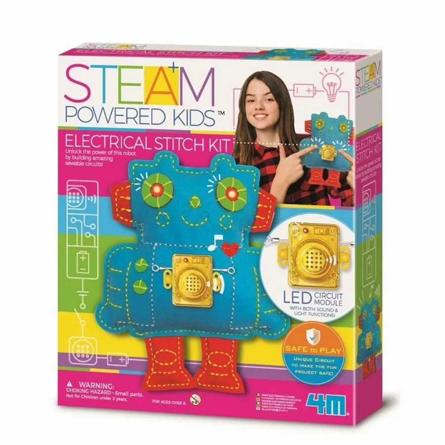 4M - STEAM Powered Kids: Electrical Stitch Kit 3 4M - STEAM Powered Kids: Electrical Stitch Kit