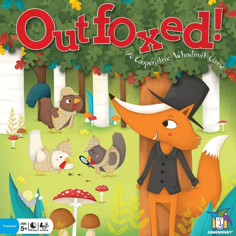 Gamewright Games - Outfoxed! A Cooperative Game 4 Gamewright Games - Outfoxed! A Cooperative Game - Image 2