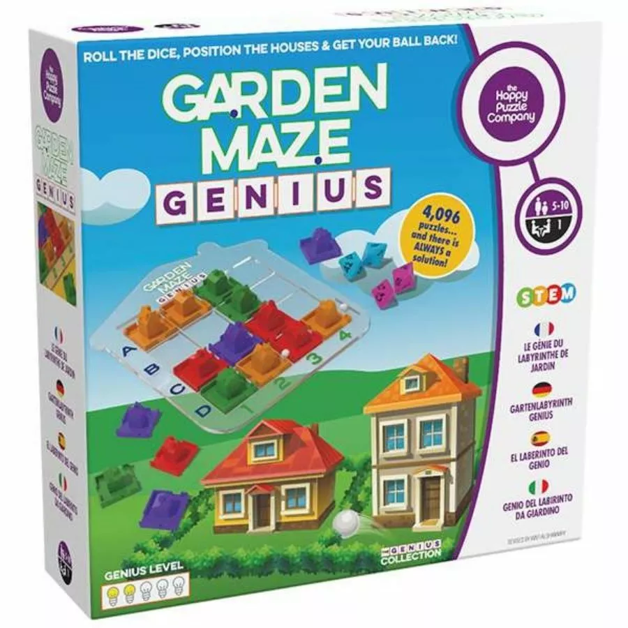 The Happy Puzzle Company - Garden Maze Genius Game 3 The Happy Puzzle Company - Garden Maze Genius Game