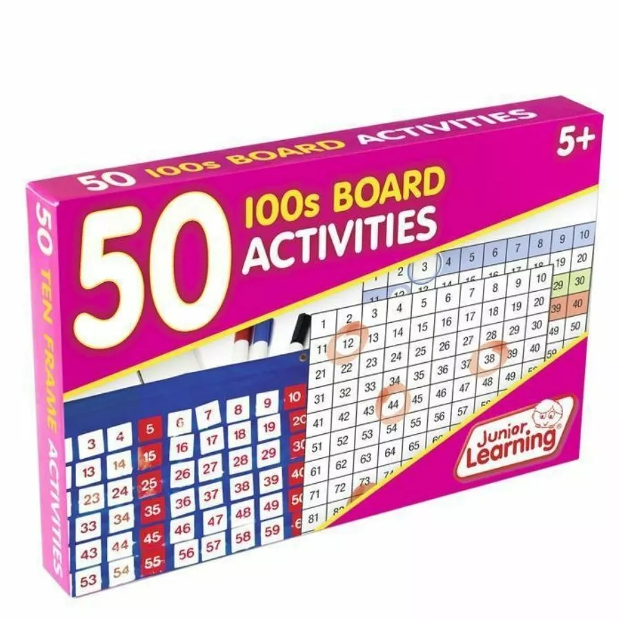 Junior Learning - 50 100s Board Activities 3 Junior Learning - 50 100s Board Activities