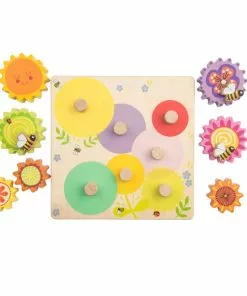Le Toy Van - Petilou Gears & Cogs Busy Bee Learning Puzzle 12 Le Toy Van - Petilou Gears & Cogs Busy Bee Learning Puzzle -Educational Toys Shop LEPL095 Le Toy Van Petilou Gears Cogs Busy Bee Learning Puzzle 1 1024x1024
