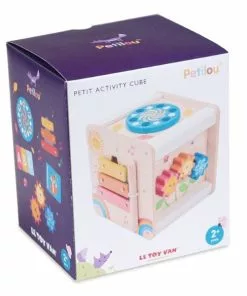 Le Toy Van - Petilou Petit Wooden Activity Cube 9 Le Toy Van - Petilou Petit Wooden Activity Cube -Educational Toys Shop LEPL105 LeToyVanPetilouPetitActivityCube 4 1024x1024