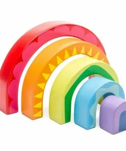Le Toy Van - Petilou Rainbow Tunnel Wooden Toy