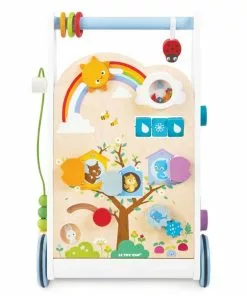 Le Toy Van - Petilou Activity Wooden Baby Walker 10 Le Toy Van - Petilou Activity Wooden Baby Walker -Educational Toys Shop LEPL112 LeToyVanPetilouActivityWoodenBabyWalker 3 1024x1024
