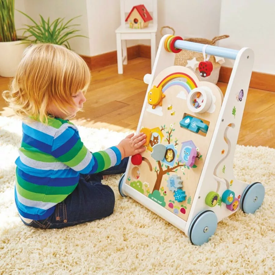 Le Toy Van - Petilou Activity Wooden Baby Walker 8 Le Toy Van - Petilou Activity Wooden Baby Walker - Image 6