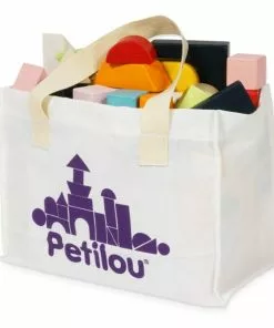 Le Toy Van - Petilou 60 Piece Building Blocks Set And Bag 9 Le Toy Van - Petilou 60 Piece Building Blocks Set And Bag -Educational Toys Shop LEPL135 LeToyVanPetilou60pieceBuildingBlocksSetandBag 4 1024x1024