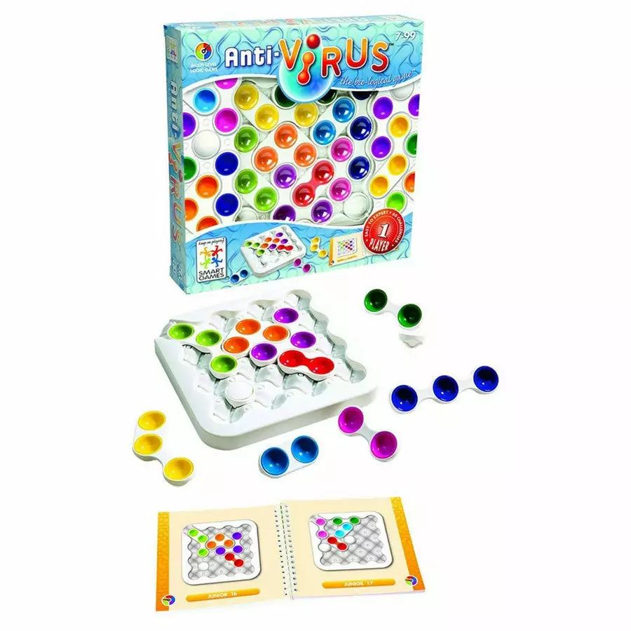 Smart Games - Anti-Virus Classic Logic Game 3 Smart Games - Anti-Virus Classic Logic Game