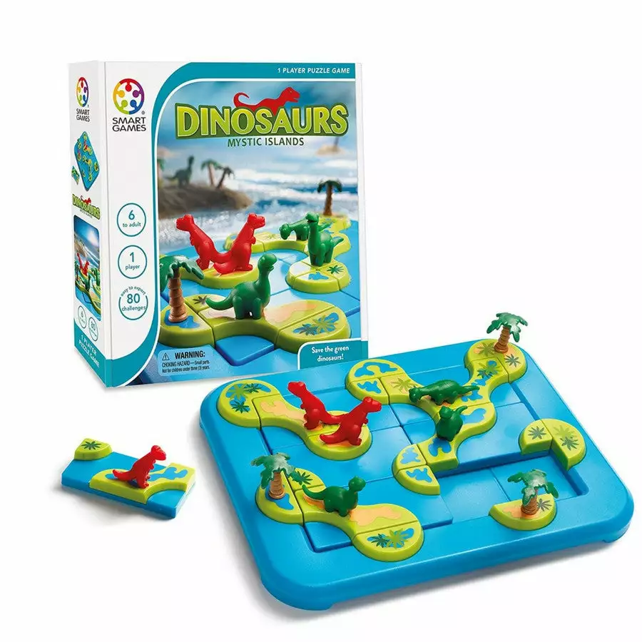 Smart Games - Dinosaurs: Mystic Island 3 Smart Games - Dinosaurs: Mystic Island