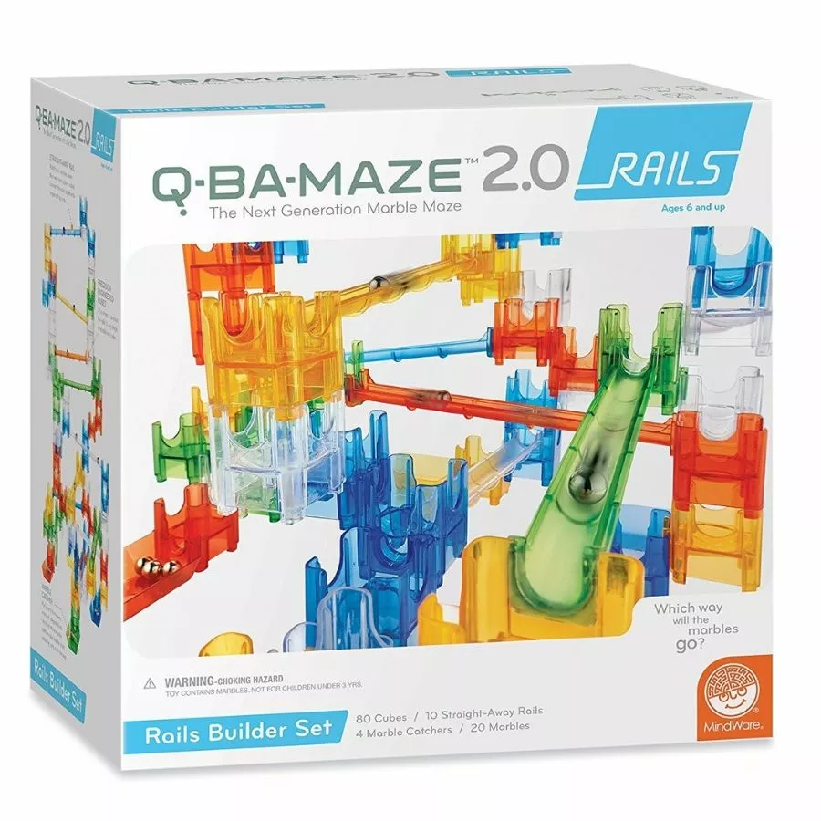 Mindware Games Mindware - Q-BA-MAZE 2.0: Rails Builder Set 2 Mindware Games Mindware - Q-BA-MAZE 2.0: Rails Builder Set