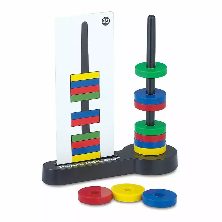 Popular Playthings - Magnetic Match Rings 3 Popular Playthings - Magnetic Match Rings