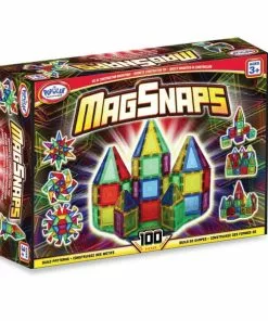 Popular Playthings - MagSnaps 100 Piece Magnetic Tile