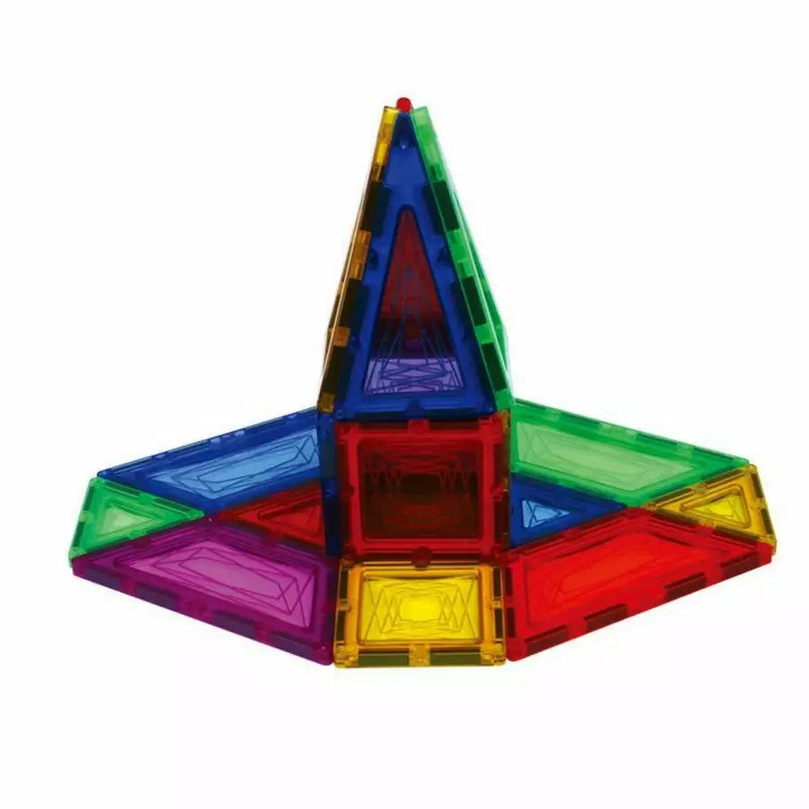 Popular Playthings - MagSnaps 100 Piece Magnetic Tile 6 Popular Playthings - MagSnaps 100 Piece Magnetic Tile - Image 4