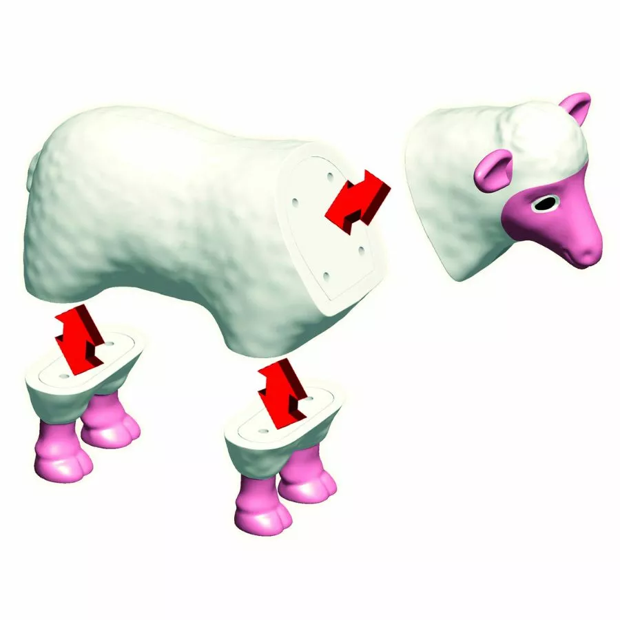 Popular Playthings - Magnetic Mix Or Match Farm Animals 2 4 Popular Playthings - Magnetic Mix Or Match Farm Animals 2 - Image 2