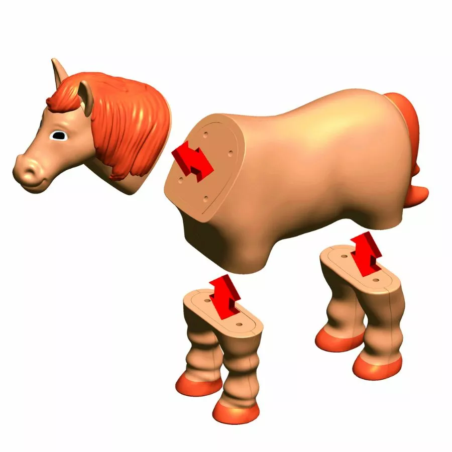 Popular Playthings - Magnetic Mix Or Match Farm Animals 2 7 Popular Playthings - Magnetic Mix Or Match Farm Animals 2 - Image 5