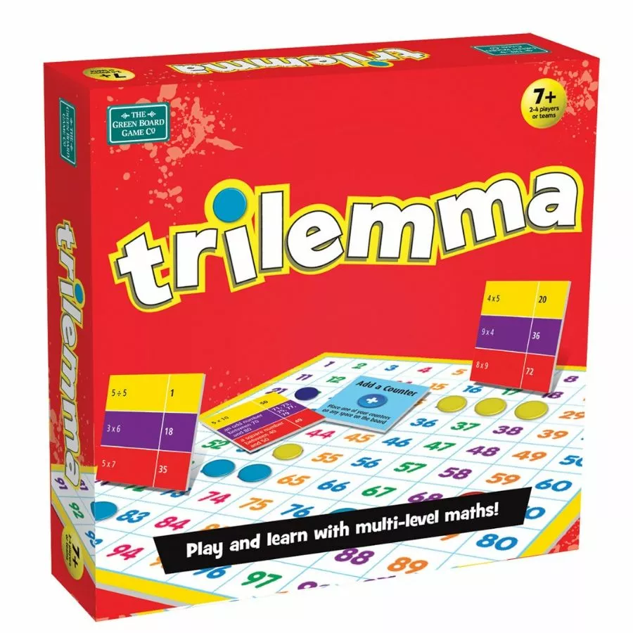 Green Board Education - Trilemma Maths Game 3 Green Board Education - Trilemma Maths Game