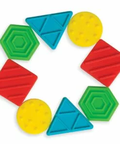 Manhattan Toy - Texture Shapes Silicone Teether