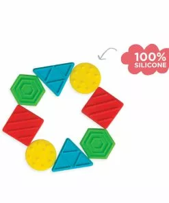 Manhattan Toy - Texture Shapes Silicone Teether 7 Manhattan Toy - Texture Shapes Silicone Teether -Educational Toys Shop MH212540 Manhattan Toy Company Texture Shapes 3 1024x1024