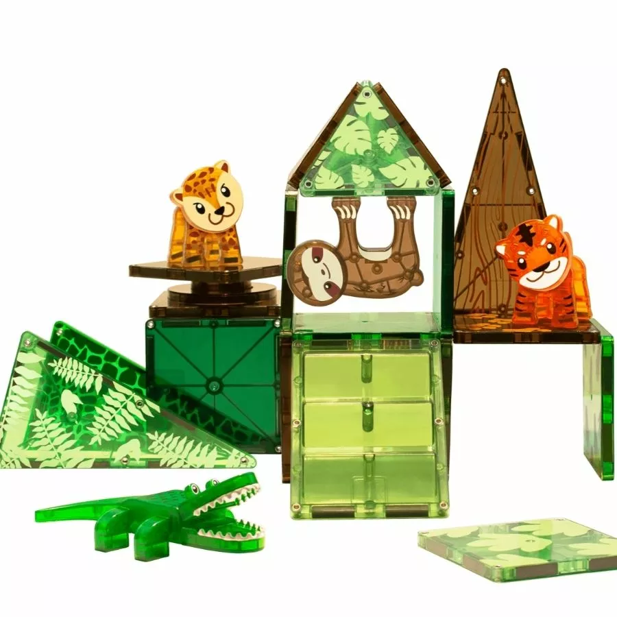 Magna-Tiles: Jungle Animals 25 Piece Set Magnetic Tiles 6 Magna-Tiles: Jungle Animals 25 Piece Set Magnetic Tiles - Image 4