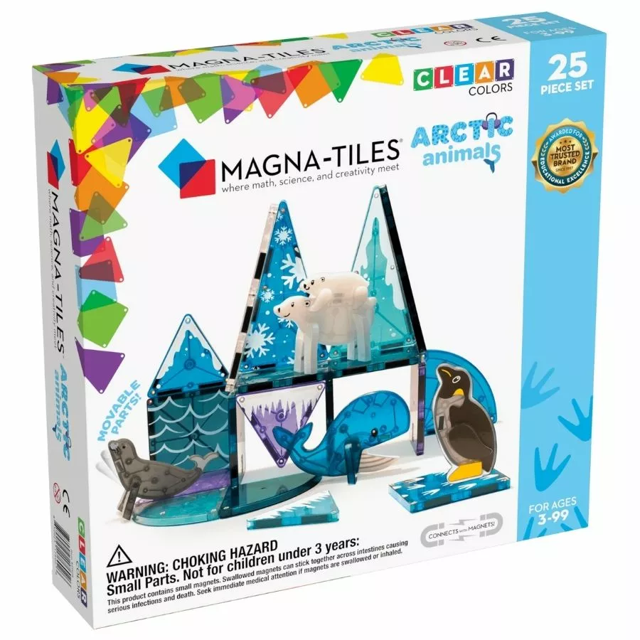 Magna-Tiles Magna Tiles - Arctic Animals 25 Piece Set Magnetic Tiles 3 Magna-Tiles Magna Tiles - Arctic Animals 25 Piece Set Magnetic Tiles