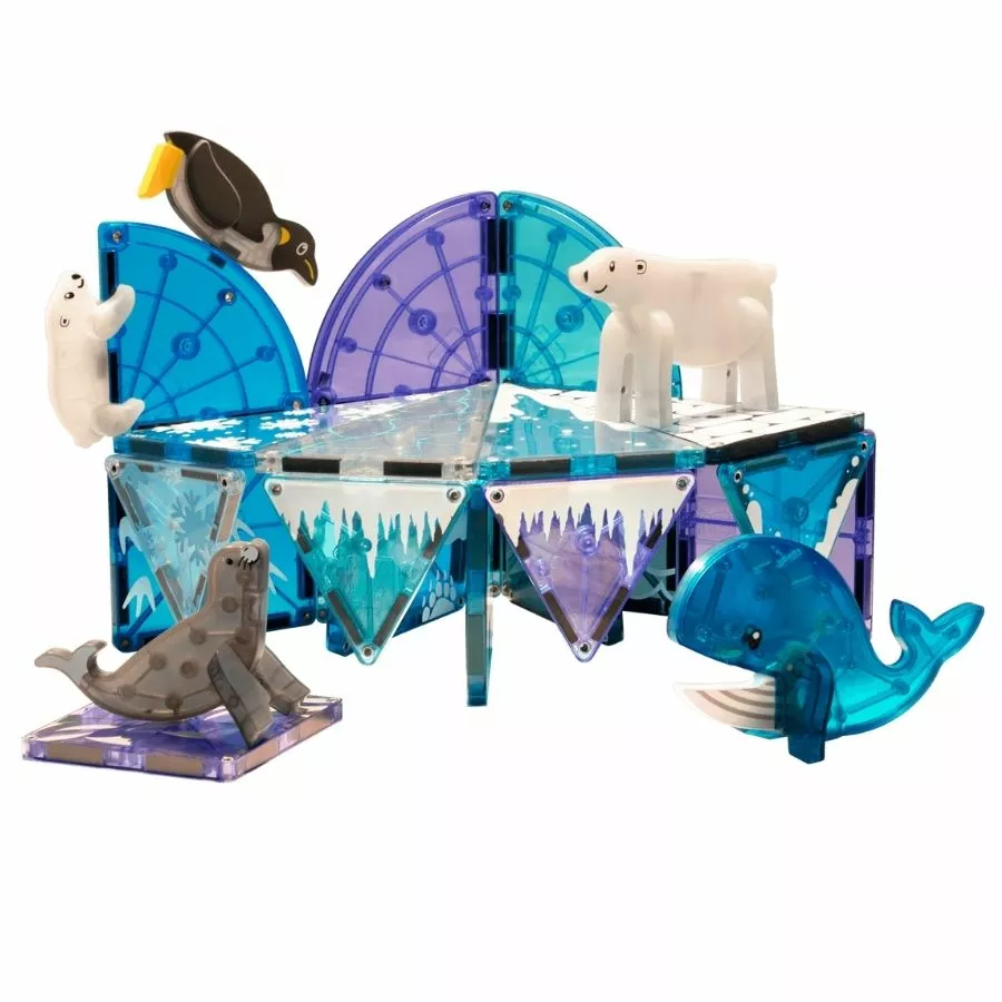 Magna-Tiles Magna Tiles - Arctic Animals 25 Piece Set Magnetic Tiles 5 Magna-Tiles Magna Tiles - Arctic Animals 25 Piece Set Magnetic Tiles - Image 3