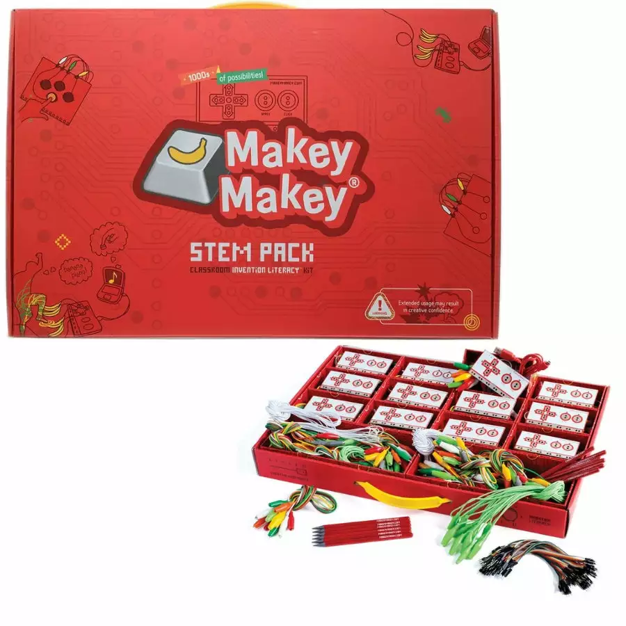 Makey Makey - STEM Pack Classroom Invention Literacy Kit 3 Makey Makey - STEM Pack Classroom Invention Literacy Kit