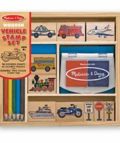 Melissa & Doug Retired Melissa & Doug - Vehicle Stamp Set