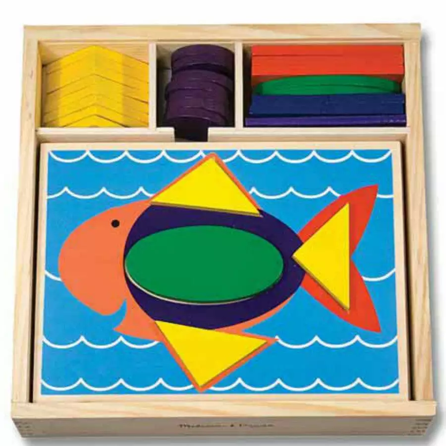 Melissa & Doug - Beginner Pattern Blocks 3 Melissa & Doug - Beginner Pattern Blocks