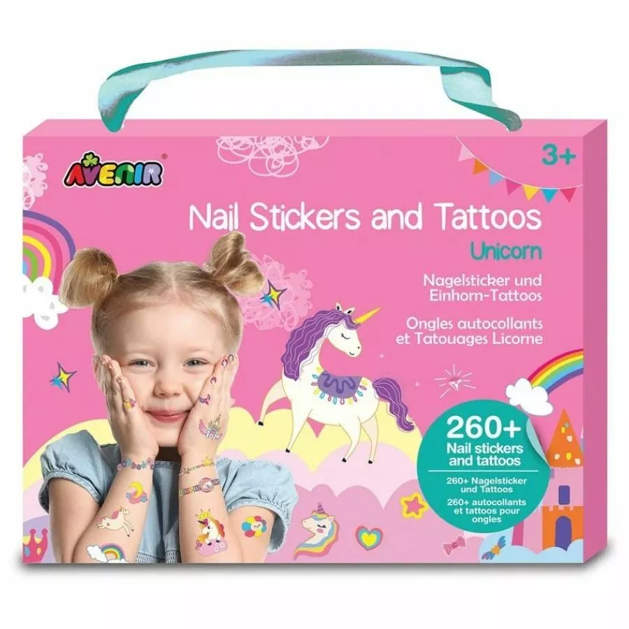 Avenir - Nail Stickers And Tattoos: Unicorns 3 Avenir - Nail Stickers And Tattoos: Unicorns