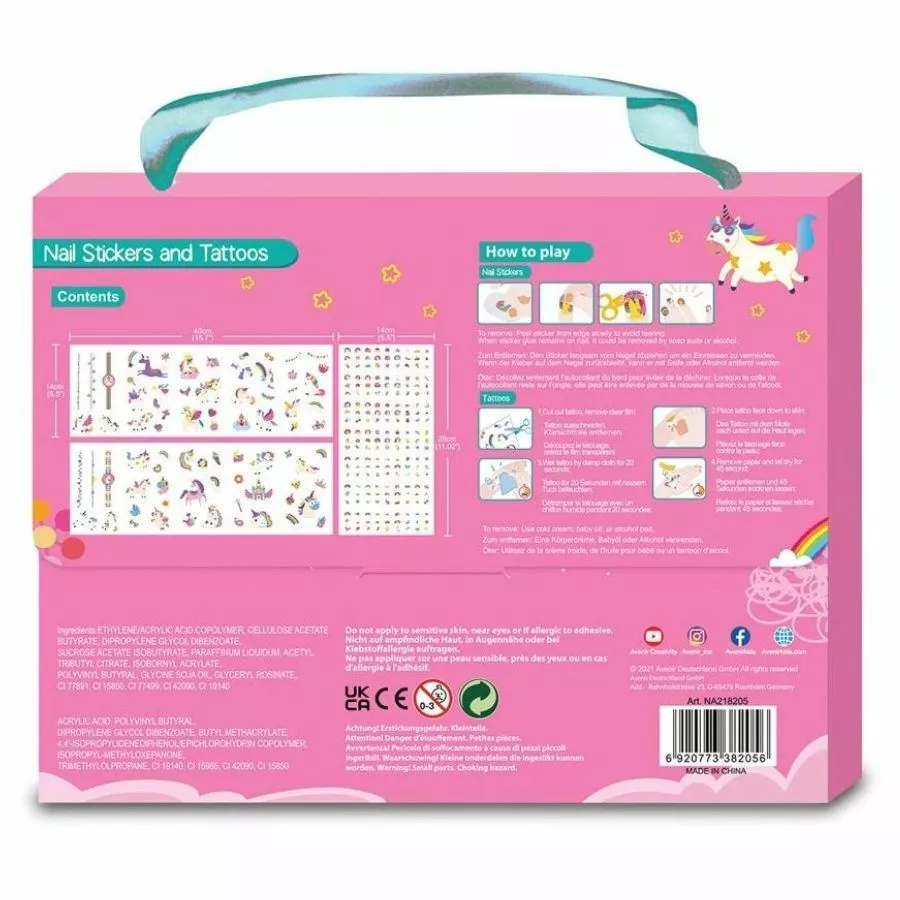 Avenir - Nail Stickers And Tattoos: Unicorns 4 Avenir - Nail Stickers And Tattoos: Unicorns - Image 2