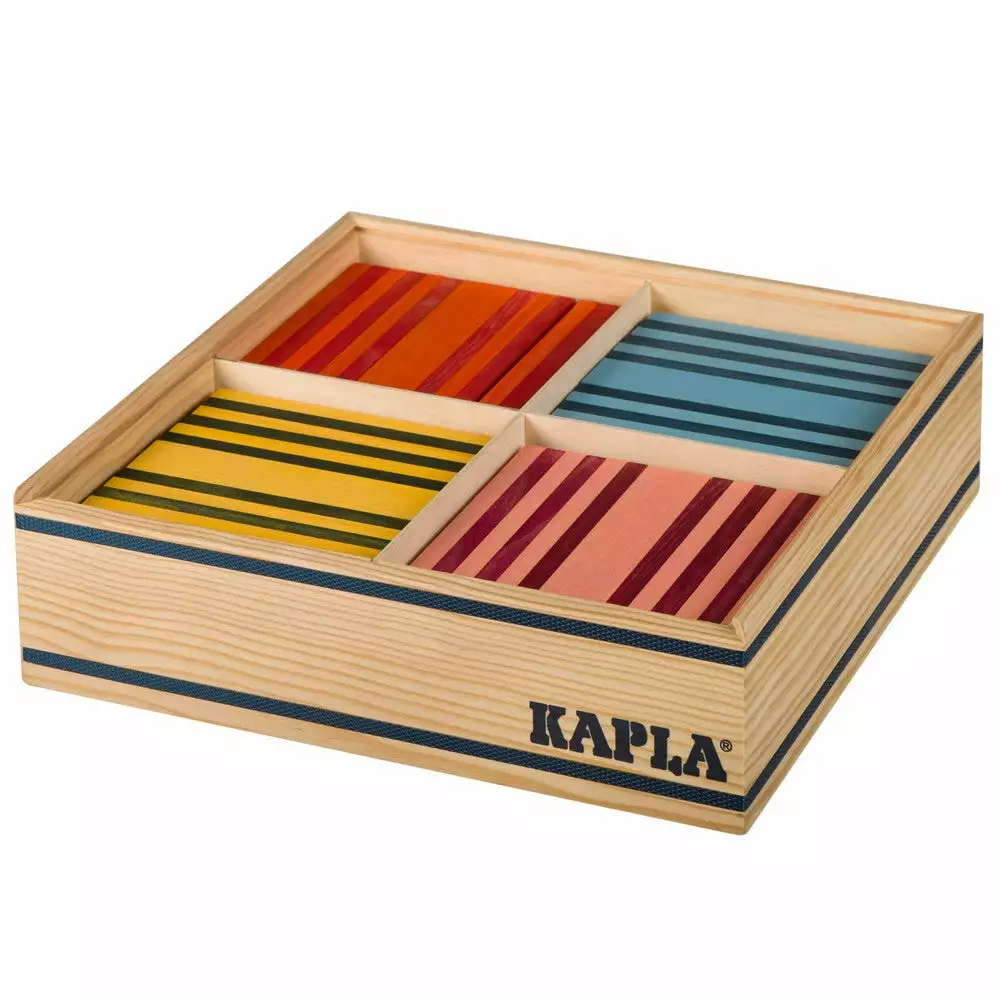Kapla - Octocolour 100 Wooden Planks 3 Kapla - Octocolour 100 Wooden Planks