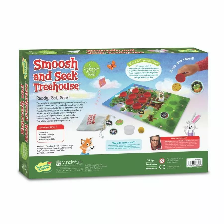 Peaceable Kingdom - Smoosh And Seek Treehouse Game 4 Peaceable Kingdom - Smoosh And Seek Treehouse Game - Image 2
