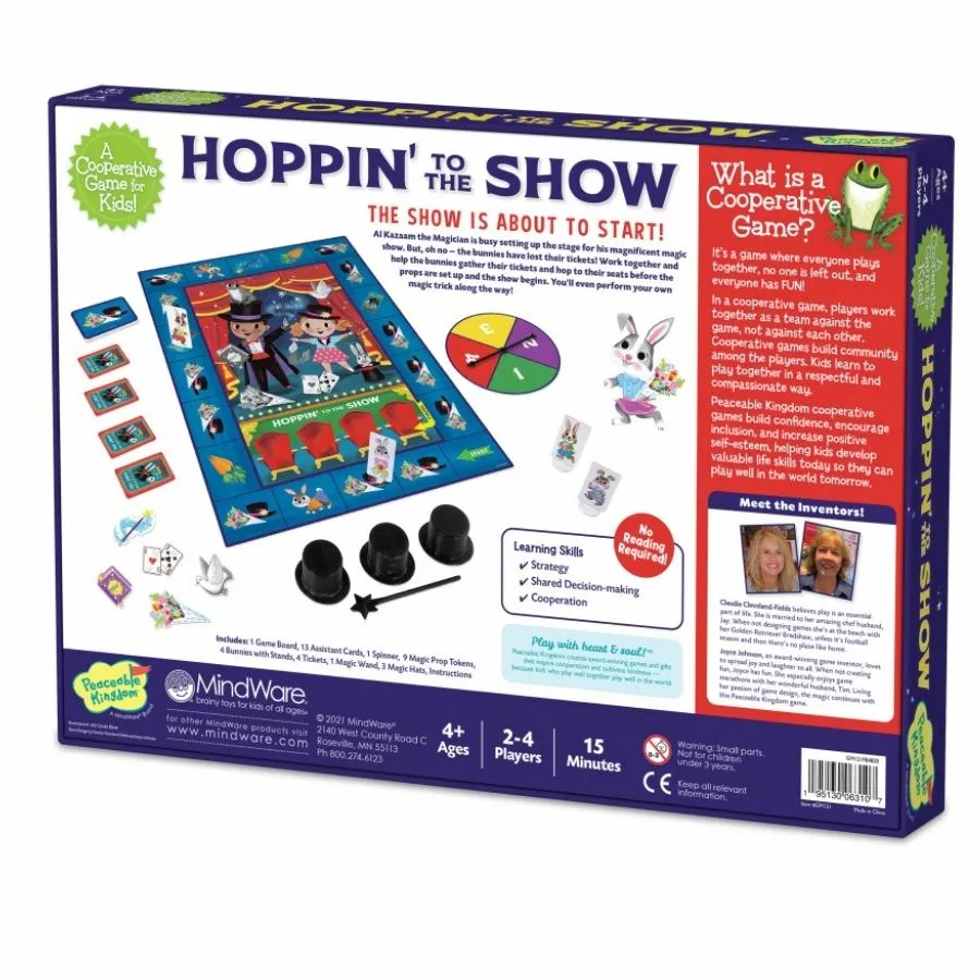 Peaceable Kingdom – Hoppin’ To The Show Game 4 Peaceable Kingdom – Hoppin’ To The Show Game - Image 2