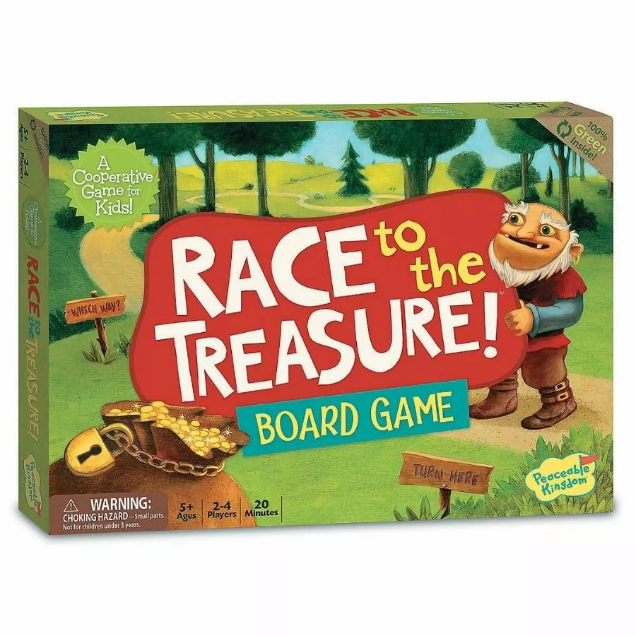 Peaceable Kingdom - Race To The Treasure Board Game 3 Peaceable Kingdom - Race To The Treasure Board Game